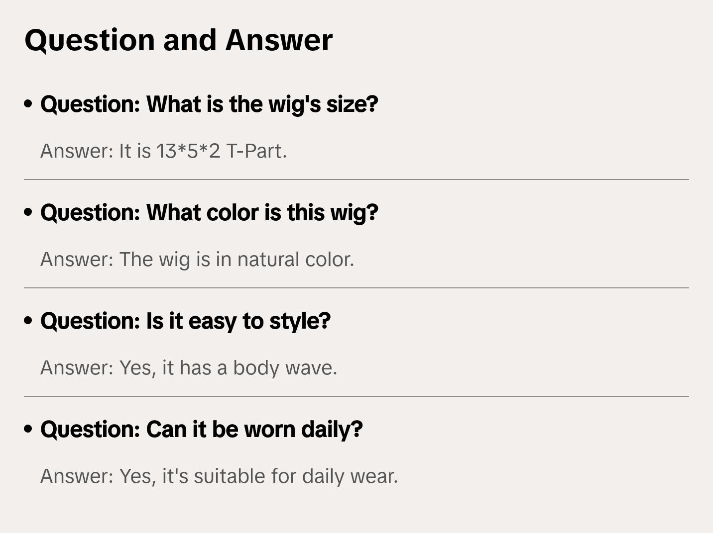 Body Wave T-Part
