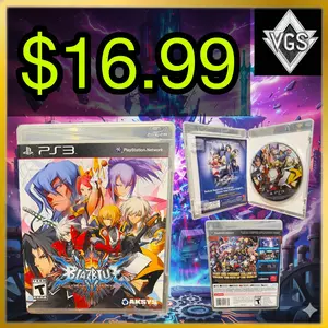 *CIB* BlazBlue: Chrono Phantasma — PlayStation 3 (2014)