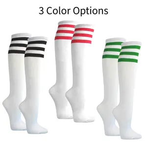 Retro Stripe Pattern Socks (Knee High)