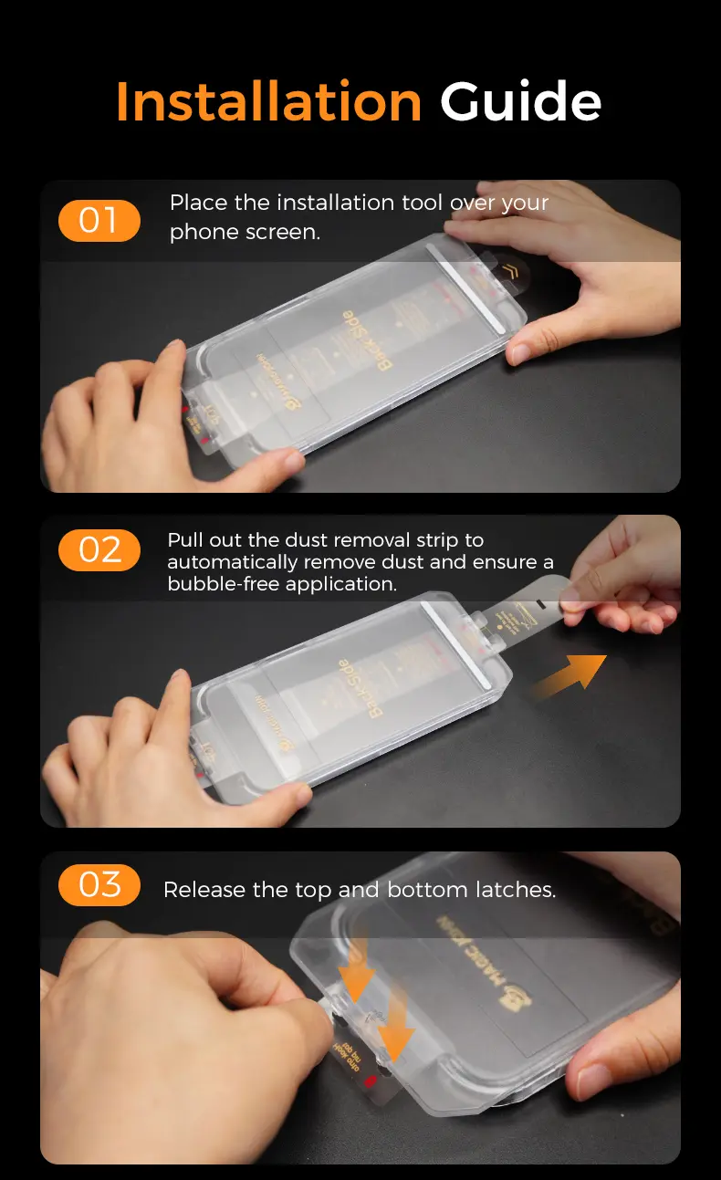 MAGIC JOHN MagicView Tempered Glass Screen Protector for iPhone Series (17/16/15) - 2-Pack Phone Accessory, 0.33mm No Black Border, Auto Dust Removal Easy Installation, HD Transparent/28° Anti-Peek Privacy, Case-Friendly Cover, Screen Protector Iphone