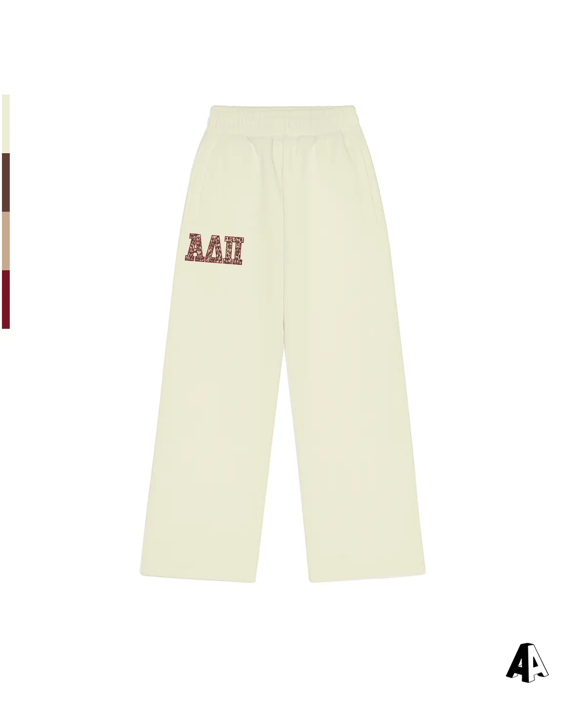 Cheetah Ivory Sweatpants