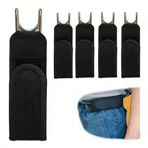 TikTokShopHolidayHaul | Tactical Metal Hook Elastic Belt (Unisex) - Patented No - Buckle Invisible Design | Soft Adjustable Side belt