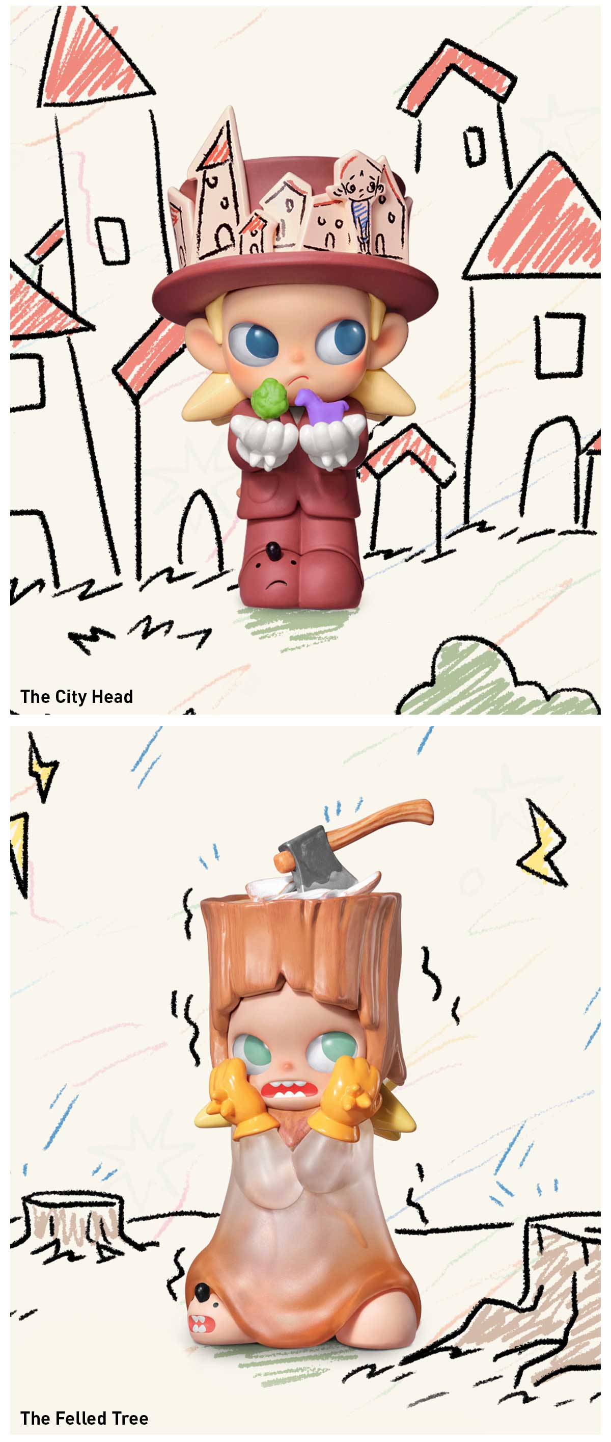 POP MART Zsiga Borderline Drifter Series Figures