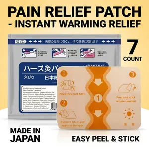 Natural Herbal Heat Patches for Neck, Back, Knee & Foot  Relief – 7 Pack Gentle Warming Therapy Patch for Joint and Bone Comfort, Daily Heat Support for Neck , Back  & Muscle Tension at Home, Work or Travel lumbar spine pain