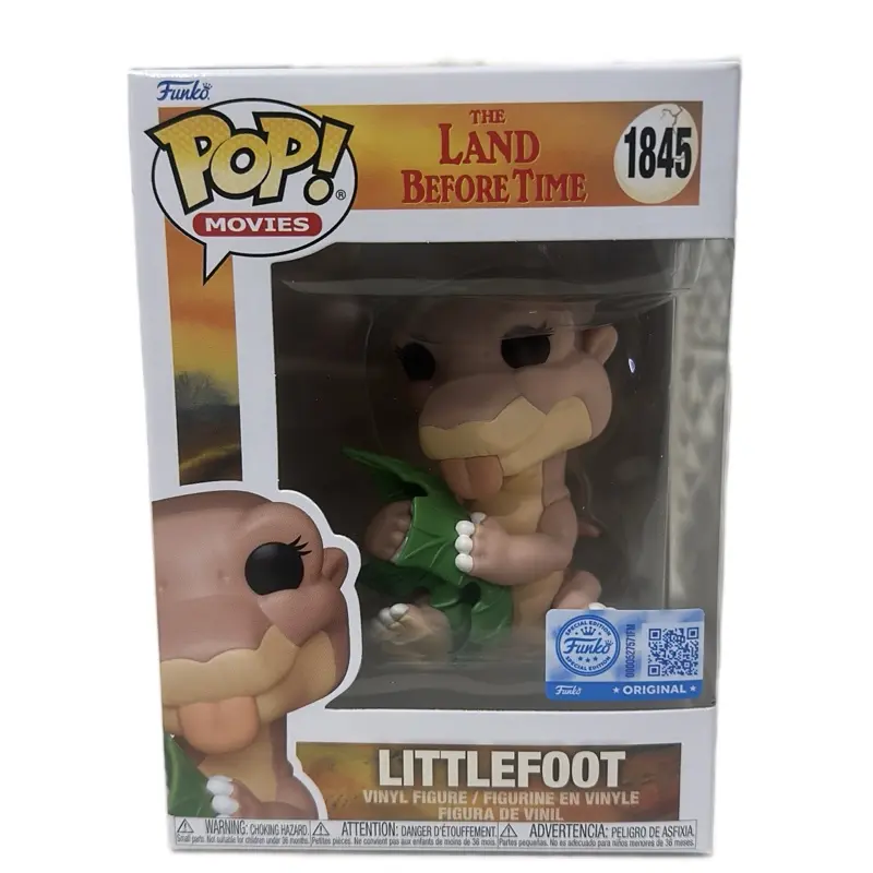 Funko Pop Vinyl LittleFoot TV/Movie Character Figure - FunkoShop Exclusive Limited Edition, Authentic Collectibles, New Display Decor