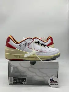 Jordan 2 Retro Low SP Off-White White Red