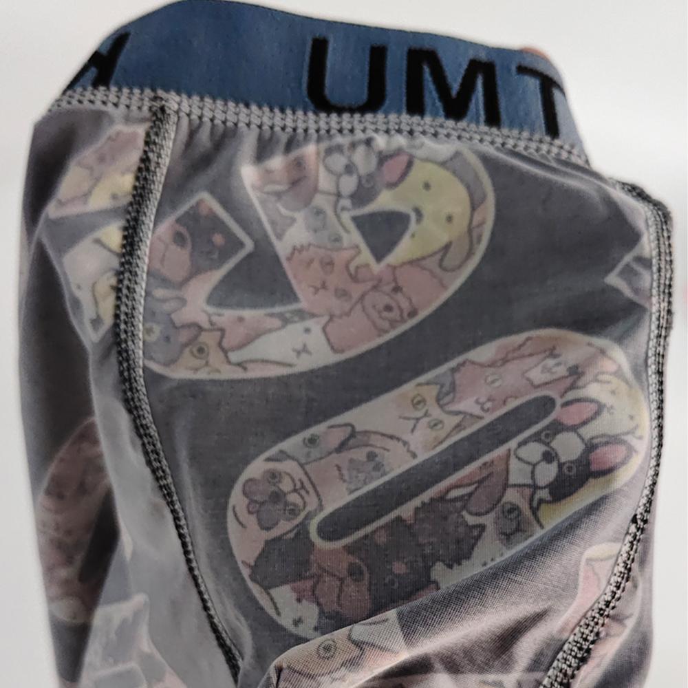 KJFISTMU Menswear 5-Pack Boxer Briefs Set Cool Breathable Moisture-Wicking Anti-Chafing Viscose Bamboo Fiber Ultra-Soft Elastic Year-Round Sports Casual Socks Gym