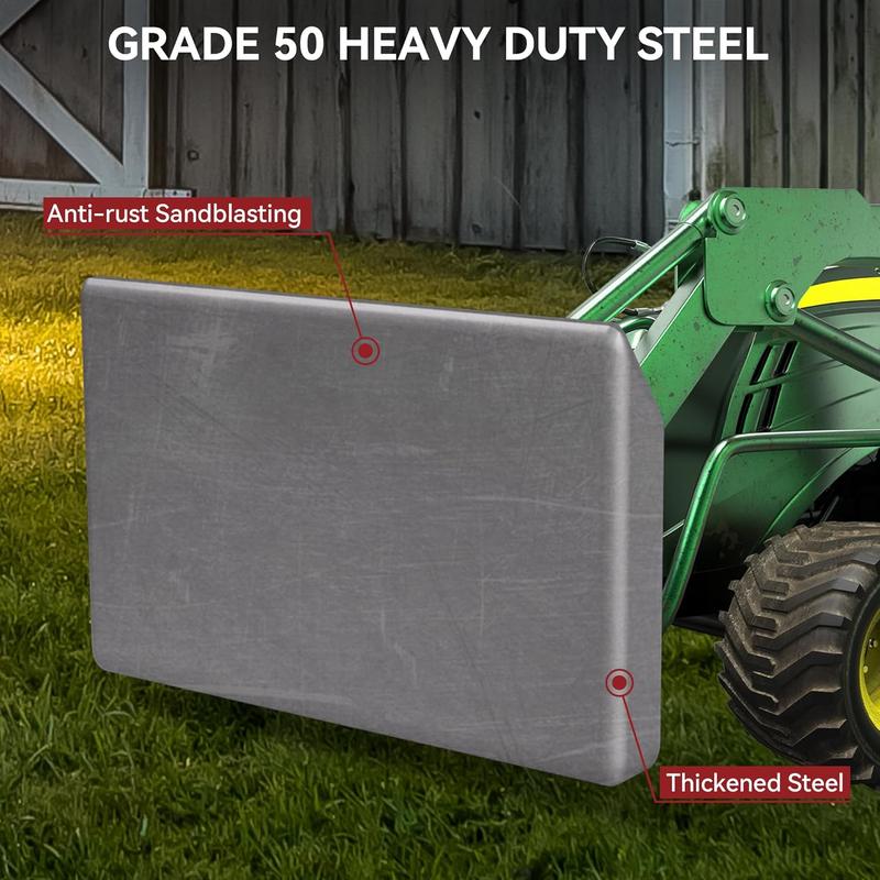 OEDRO Mini Skid Steer Plate Attachment 1/4" Universal Heavy Duty Quick Attach Weld on Mount Black Plate Compatible with Toro Dingo Thomas Finn Ditch Witch Boxer Multi One Easy to Weld and Install