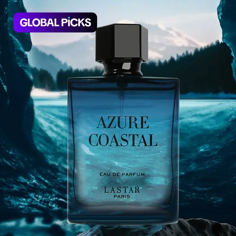 Men's Lastar Pheromone Eau De Parfum, Aromatic Aquatic Parfum, Romantic Marine Perfume with a Long-Lasting Fresh Ocean Captivating Scent for Daytime & Dates, Blue Temptation Aromatic Fragrance #GLOBAL PICKS