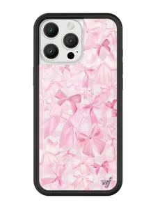 Wildflower Cases - Bow Beau, Limited Edition iPhone Case | Accessories Durable Dainty Pink Flirty Frilly Feminine Custom Signature Screen Protection