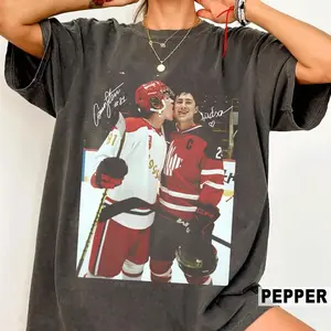 Comfort Colors Hollanov T-Shirt, Hudson Williams Connor Storrie Comfort Colors TShirt, Heated Rivalry Inspired T Shirt, Ilya Rozanov Shane Hollander Top