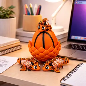 Basketball Dragon Egg Gift Idea Sports Collectible Room Decor for Boys Kids Men Basketball Fans Desk Decoration Home Office Display Birthday Christmas Valentine’s Day Holiday Gift