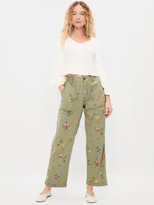 Old Navy Women's High-Waisted Straight Ankle Pants