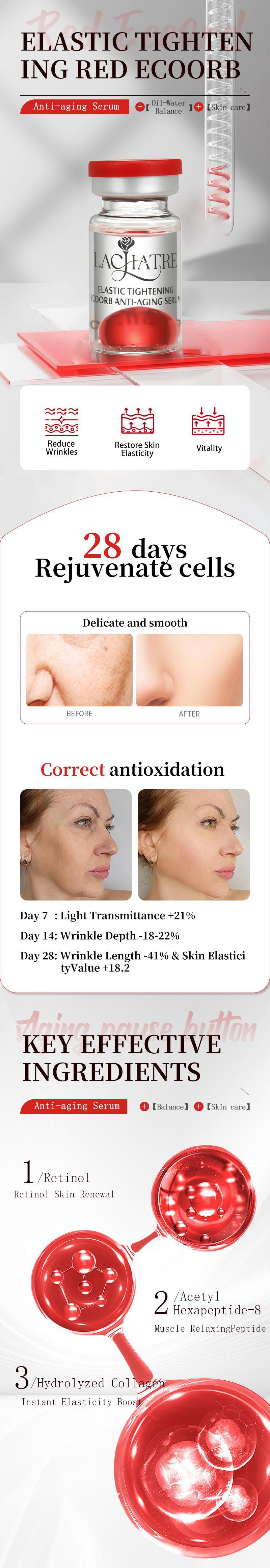 [LACHATRE Official Shop]  Home Spa Delux Set antiaginglHydrated And VigorousSkin niacinamideRetinol facialAnti-AginglSingle-use Essence |Care Essence Hydrating Serums Skincare Serum Lift Moisturizer Set Vegan Elasticity Enhancing