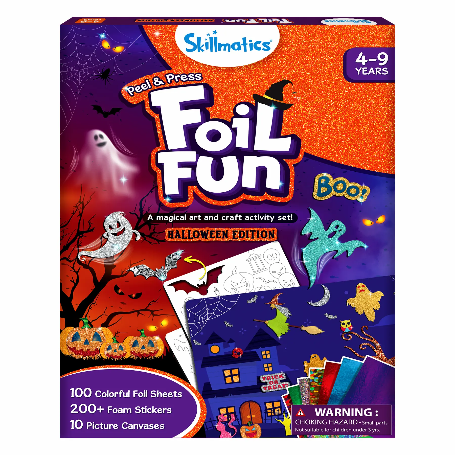 Foil Fun - Skillmatics Art & Craft Activity, Mess-free Art, DIY Creative Kit for Kids Ages 4 and up