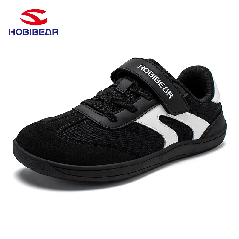 HOBIBEAR Unisex Kids' Barefoot Sport Trainers - Wide Toe Box, 0 Drop, Synthetic, Slip Resistant Preschool Footwear for Children, Barefoot Trainers, Shoes, Athletic Trainers, Daily Wear