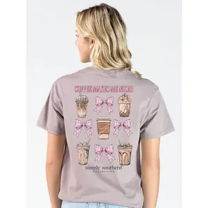 Simply Southern Coffee Nicer Driftwood T-Shirt