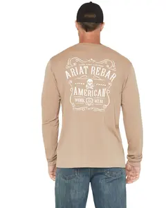 Ariat Men's Rebar Heat Fighter Long Sleeve Work Shirt - 10071311