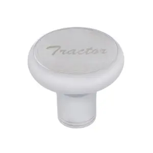 United Pacific – Deluxe Air Valve Knob with Stainless Plaque and Cursive Script