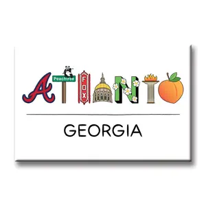 Atlanta Icons Magnet