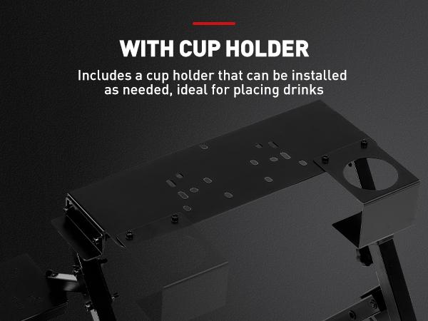 GTPLAYER Sim Racing Wheel Stand for Logitech G25 G27 G29 G920 G923 Thrustmaster T330TS Racing Steering Shifter Mount with Pedals Not Included Wired Gaming Controller