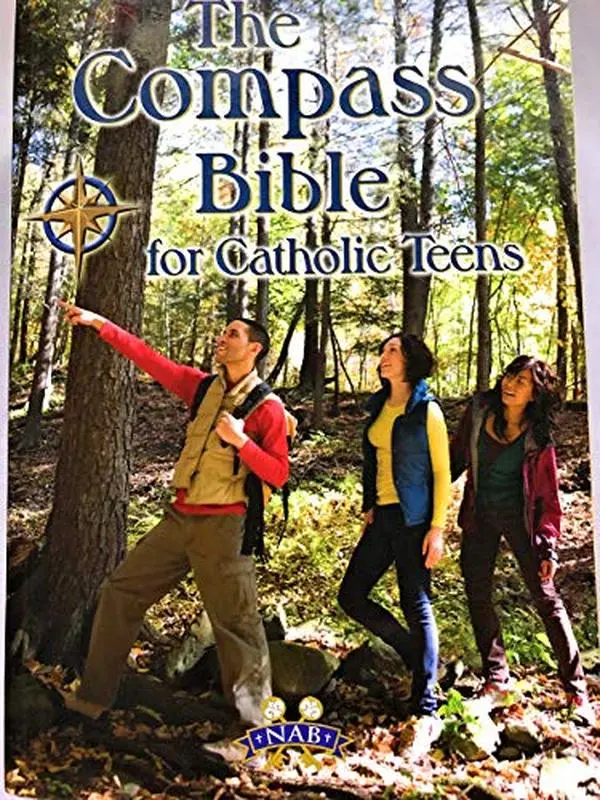 USED-The Compass Bible for Catholic Teens - NABRE by Bible (Paperback)