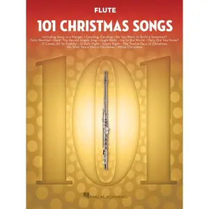 101 Christmas Songs for Flute | Easy Holiday Sheet Music Songbook for Beginners and Intermediate| Christmas Carols and Festive Classics for Solo Flute |Gift for Students Teachers and Music Lovers Paperback – September 1, 2018