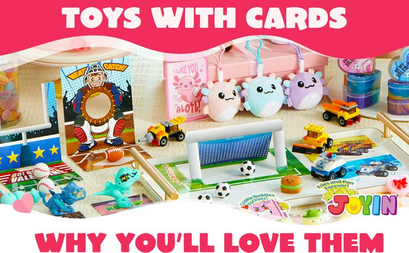 JOYIN 28 PCS Valentine’s Day Mochi Squishy Toys Filled Hearts and Gift Cards for Kids Valentine Classroom Exchange Party Favors, Kawaii Stress Relief Toys for School Game Prizes and Carnivals GiftValentine's Day Gifts for Kids