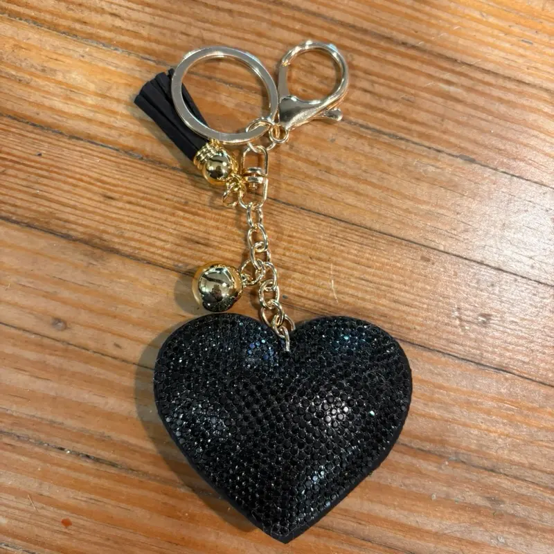 Heart shaped purse charm Heart shaped purse charm
