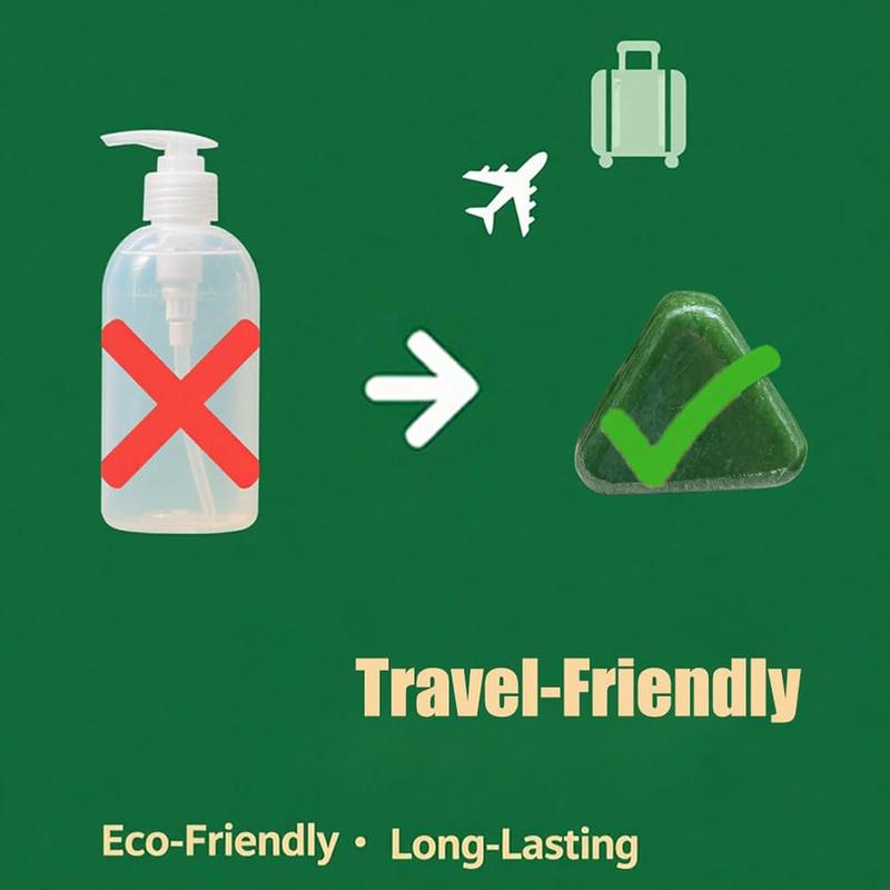 Herbal Hair Growth Shampoo Bar – Sulfate-Free, Biotin-Infused with Usma Grass, He Shou Wu, Ginseng & Tea Tree Oil for Thinning Hair & Hair Loss Prevention – 80g