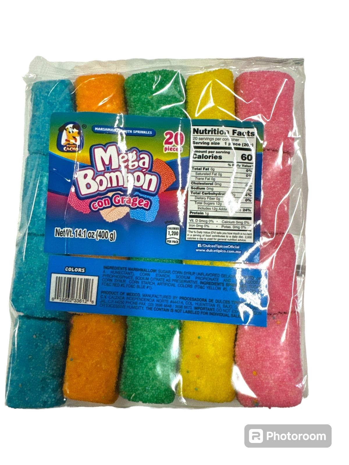 Bakery Favorite: Multi-Colored Sugar Coated Marshmallow for Baking