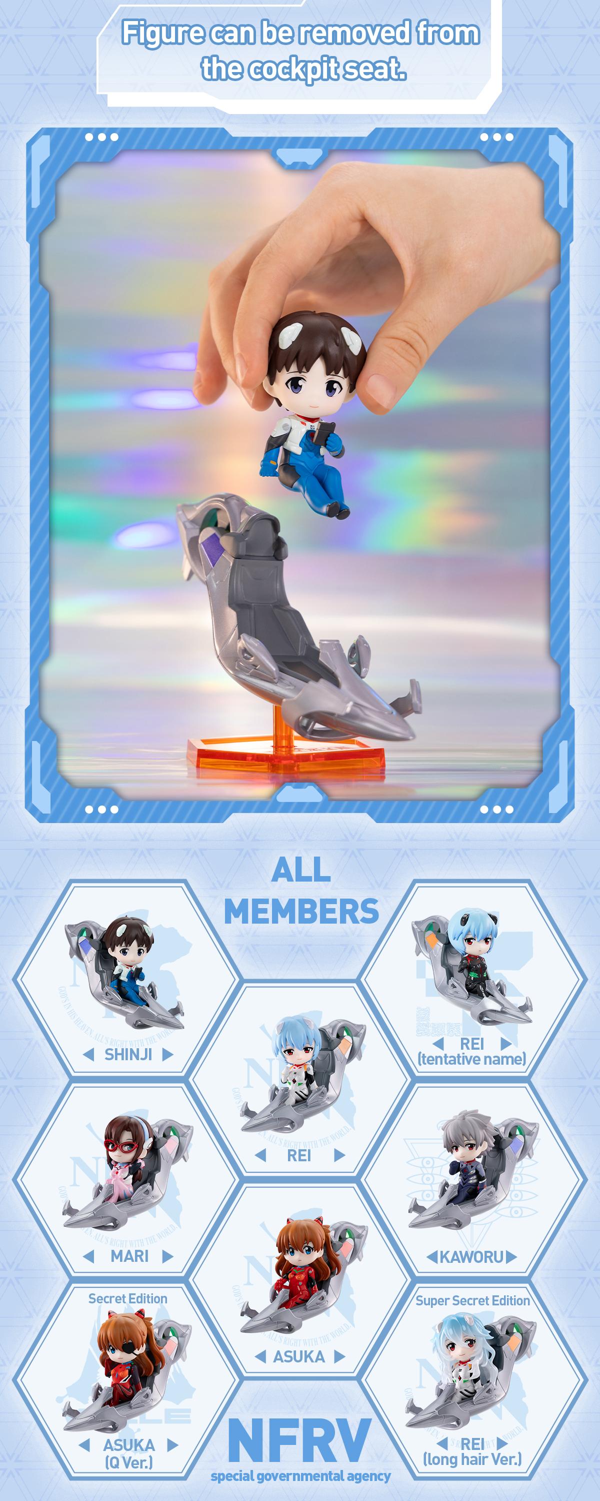 POP MART Evangelion Pilot Series Figures