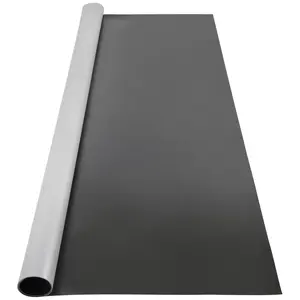 VEVOR Dance Floor,  , 6.6x9.8ft Dance Floor Roll, 0.06in Thick PVC Vinyl Dance Floor, Black/Grey Reversible Portable Dance Floor, Non-Slip Dance Flooring, Ballet Dance Floor for Jazz, Pop, Lyrical Style