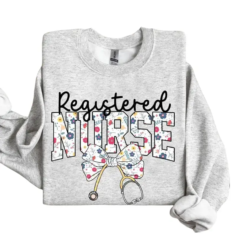 Registered Nurse Sweatshirt & Tshirt, RN Shirt, Registered Nurse Shirt, Gift for Nurse Shirt, Gift for Registered Nurse
