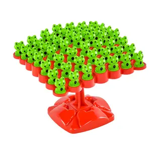 Hatwoo 2 Player Balance Game Toy, Frog Astronaut Balance Game Tree Tabletop Puzzle Game, Balance Board Game for Birthday Christmas Gift for Kids