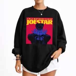 Joestar Sweatshirt Hoodie TShirt, Jojo Bizarre Adventure Manga Shirt, Anime Live Action TShirt Sweater Hoodie, Anime Gift For Fans