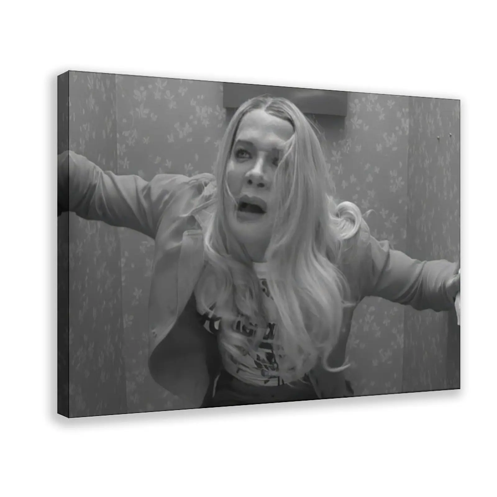 Funny Movie White Chicks Bathroom Wall Art Poster Print, Toilet Humour Photography Black And White, Vintage Modern Home Décor, Comedy Gift