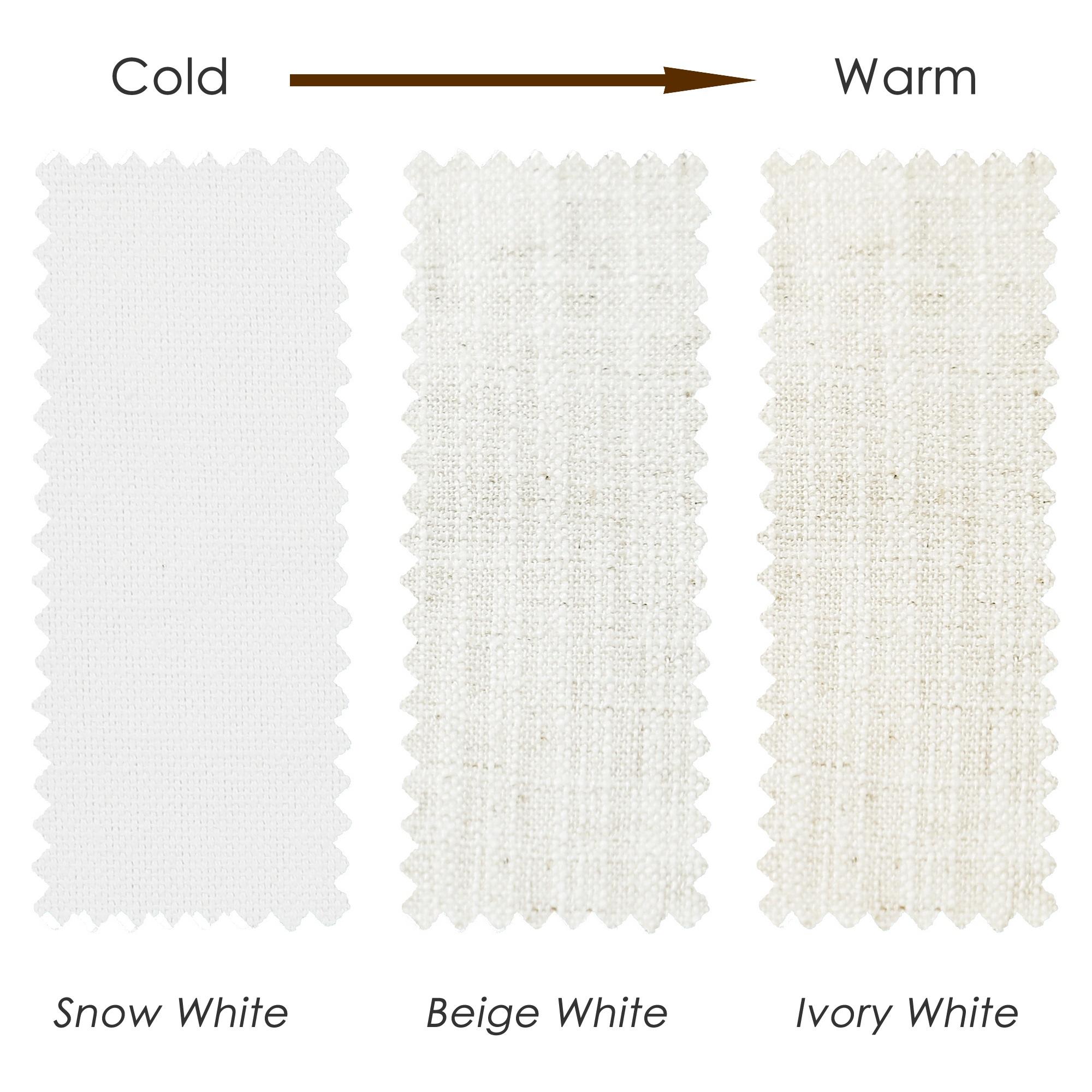 Twopages 2026 Spring Glow Up Liz Faux Linen Pinch Pleat Curtain Panel – 52" White Unlined Darkening Drapes for Bedroom & Living Room Privacy, Adjustable Hooks, Easter Home Refresh