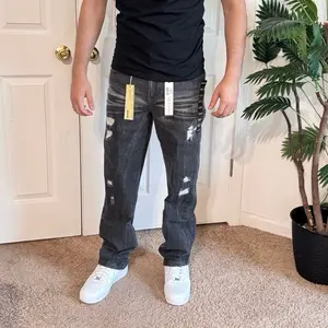 Wide Leg Men’s Strechy Jeans