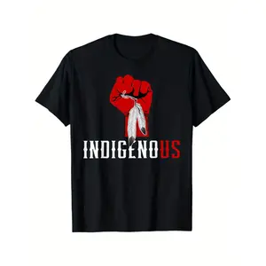 GGOR Native American Feather Hand Indian T Shirt Loose Fit Unisex Short Sleeve Casual Comfortable 100 Cotton Black XXXL