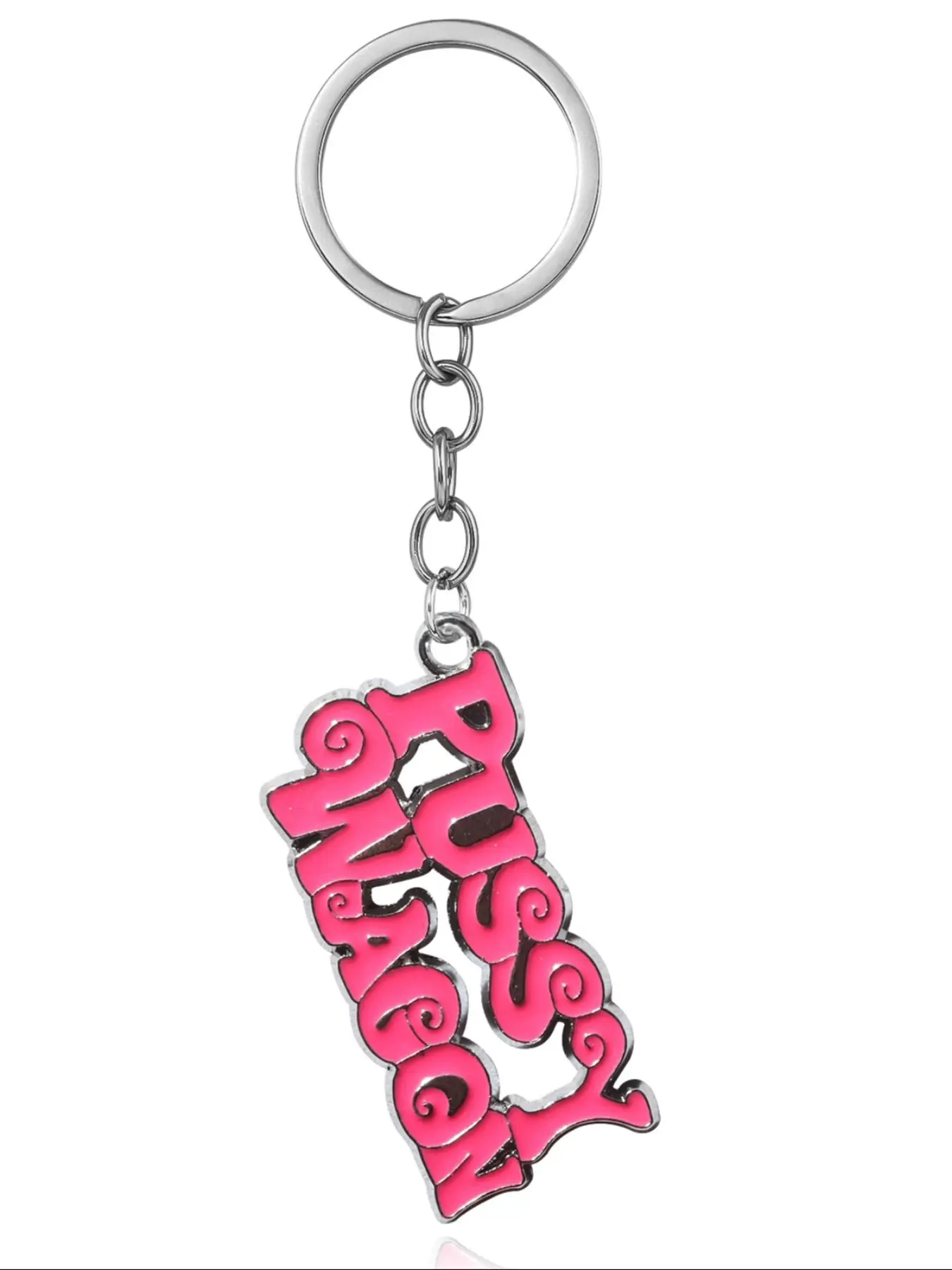 Letter Pattern Keychain, Personalized Initial Tag, Fashionable Keychain for Women & Men, Trendy All-match & Exquisite Keychain Design for Birthday Gift