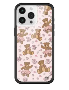 Wildflower Cases - Bear-y Ballet, Limited Edition iPhone Case | Accessories Durable Protection Dainty Ballet Pink Bows Ribbon Aesthetic Emblem