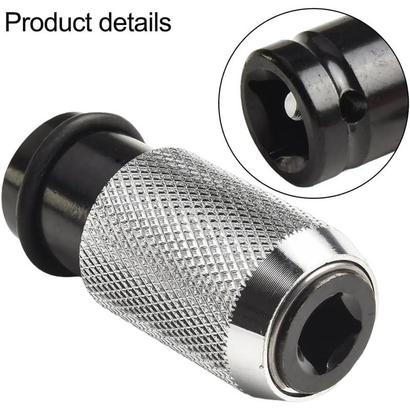 SnapFixMate Electric Hammer to Drill Converter, Electric Wrench Adapter, Impact Wrench to Electric Hammer Adapter, Drill Wrench to Hammer Conversion Conversion Adapter, Air Hammer Socket Adapter,Suitable for square shank drill bit,TikTokShopBlackFriday