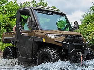 Nilight UTV Side Mirrors Compatible With 2015-2023 Polaris Ranger 1000 Can-Am Defender Maverick Trail Pro-Fit Cage Profiled Tube Adjustable Break-Away Rear View Mirror Car Accessories Truck