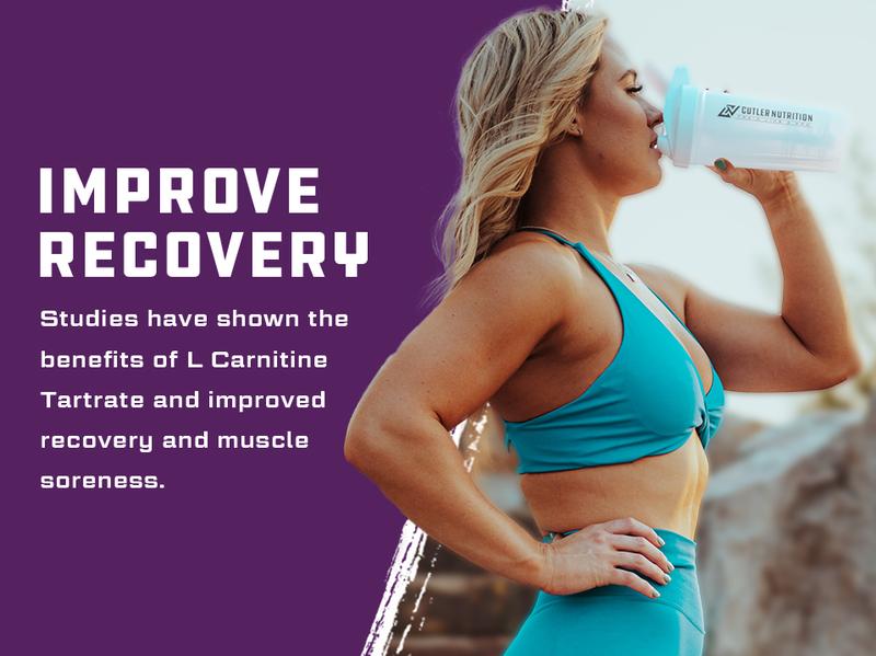 Cutler Nutrition Liquid Carnitine 3000 for Energy and Recovery Support Dietary Fitness Supplement Edible Healthcare Vitamin