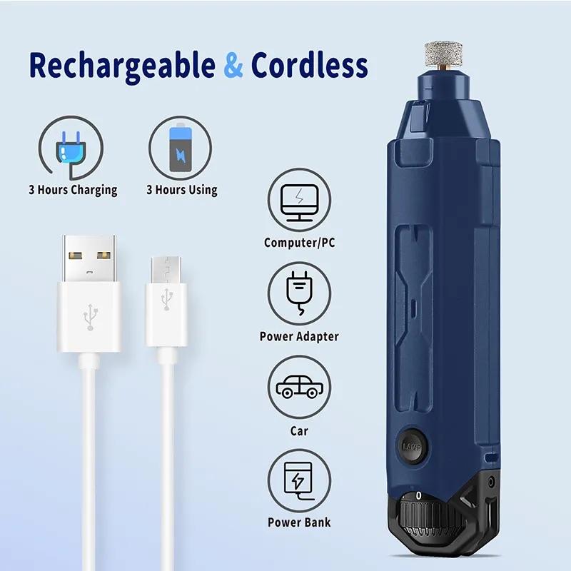 Pet Chisel Pro — 6 Speed Dog Nail Grinder