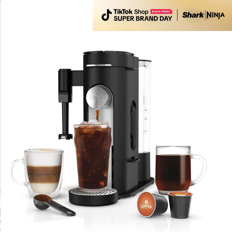 Ninja® Single-Serve Pods & Grounds Specialty Coffee Maker Black