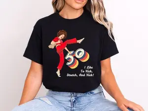 I'm 50 and I like to Kick, Sally O'Malley is 50 Shirt, 50th birthday gift, 50 year old, 50th birthday T-Shirt, Funny Shirt, Meme sweatshirt
