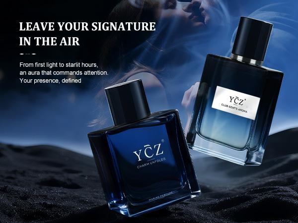 YCZ Classic Fragrance Ensemble Iconic Gentlemen's Set Marine Perfume & Club Gent's Aroma Long-lasting Liquid Scent for All Occasions Regular Edition Cologne