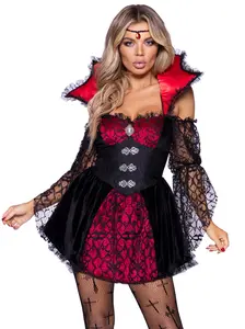 Victorian Vampire Costume Dress Halloween